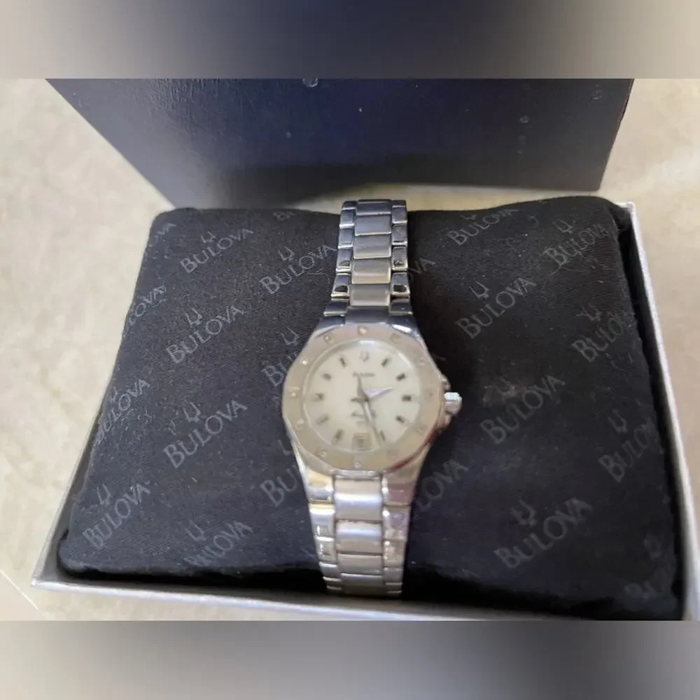 Bulova women’s marine star watch